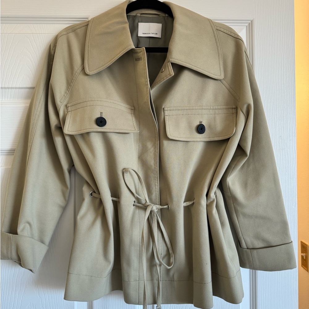 Rebecca Taylor Drawstring Field Jacket - Picture 7 of 7